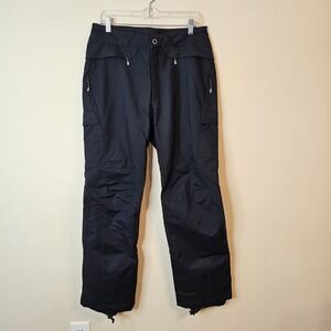 Men's Patagonia Ski Snow Pants Black Mesh Lined Size 32 x 32